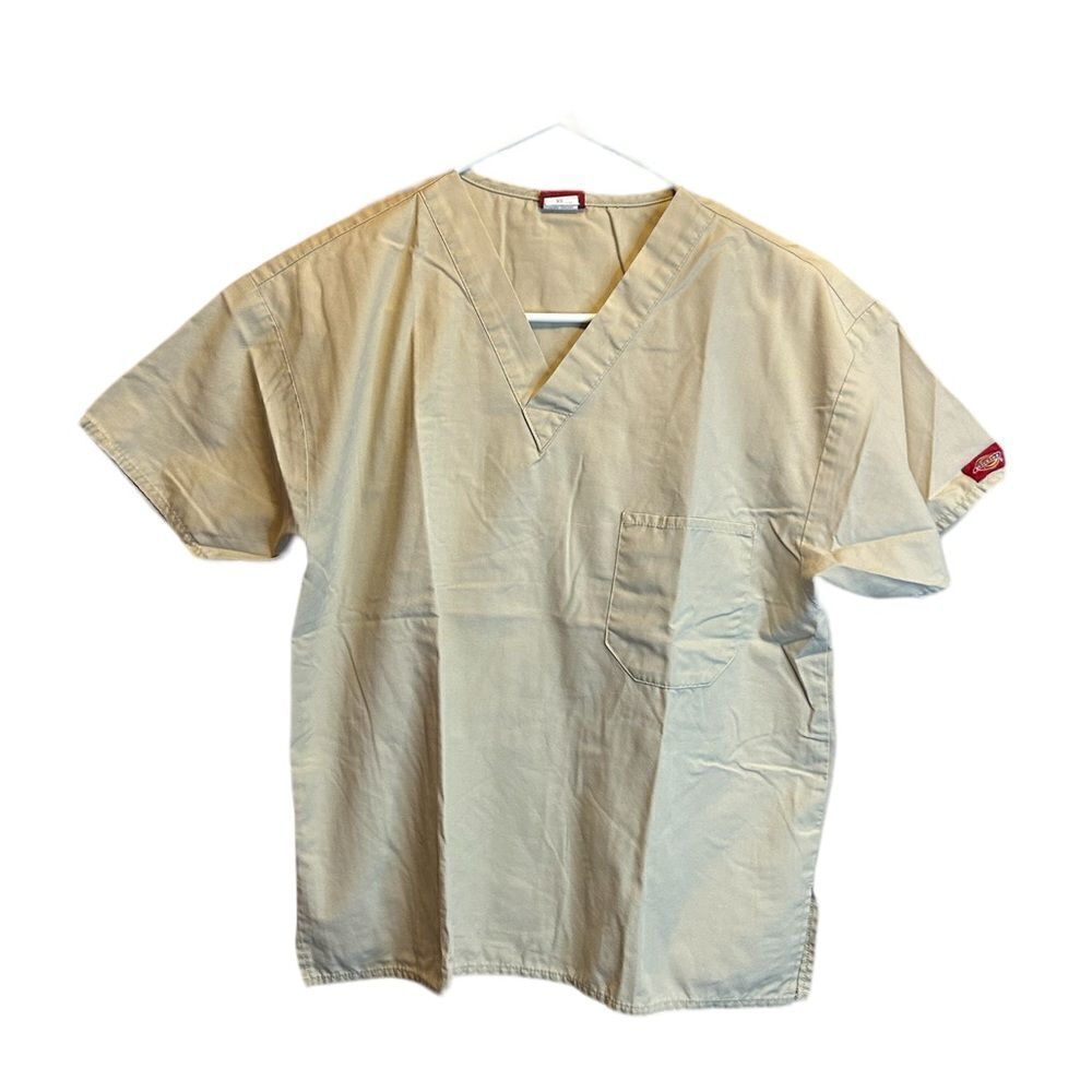 5 for $25🔥Dickies Tan Scrub Top XS‎